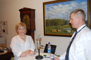 Anna Björklund och Göran Pettersson
